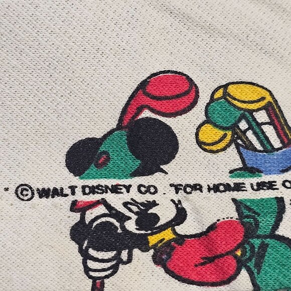 Peter Pan Fabrics Mickey Minnie Sports Golf Tennis Skating Fabric 240" x 80" - Picture 5 of 14